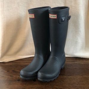 Hunter rain boots